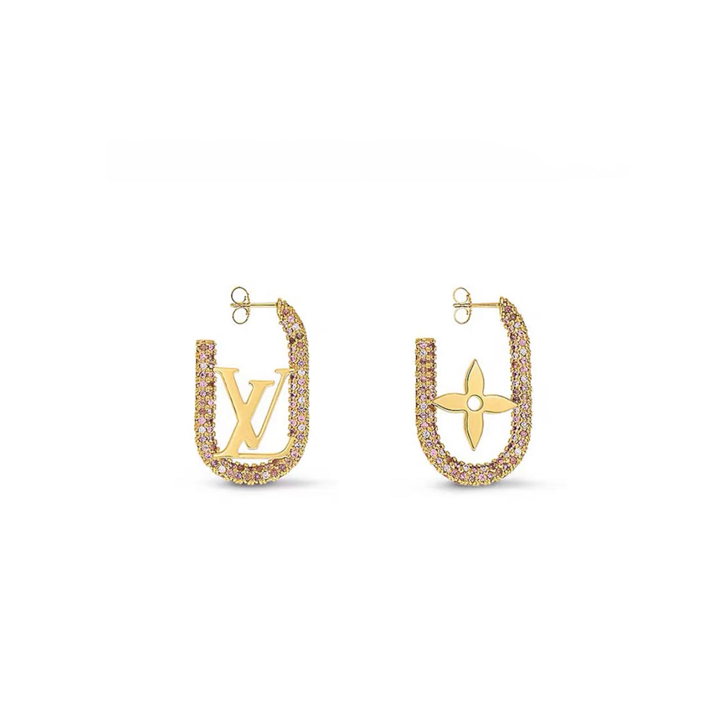 l**is V*t*n 18k l**is my chain earrings m01457